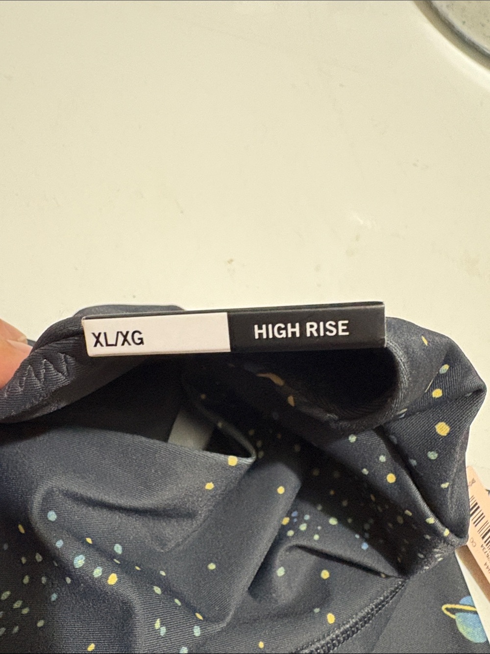 Victoria's Secret Navy Space-Print Kids Leggings - Picture 11 of 12